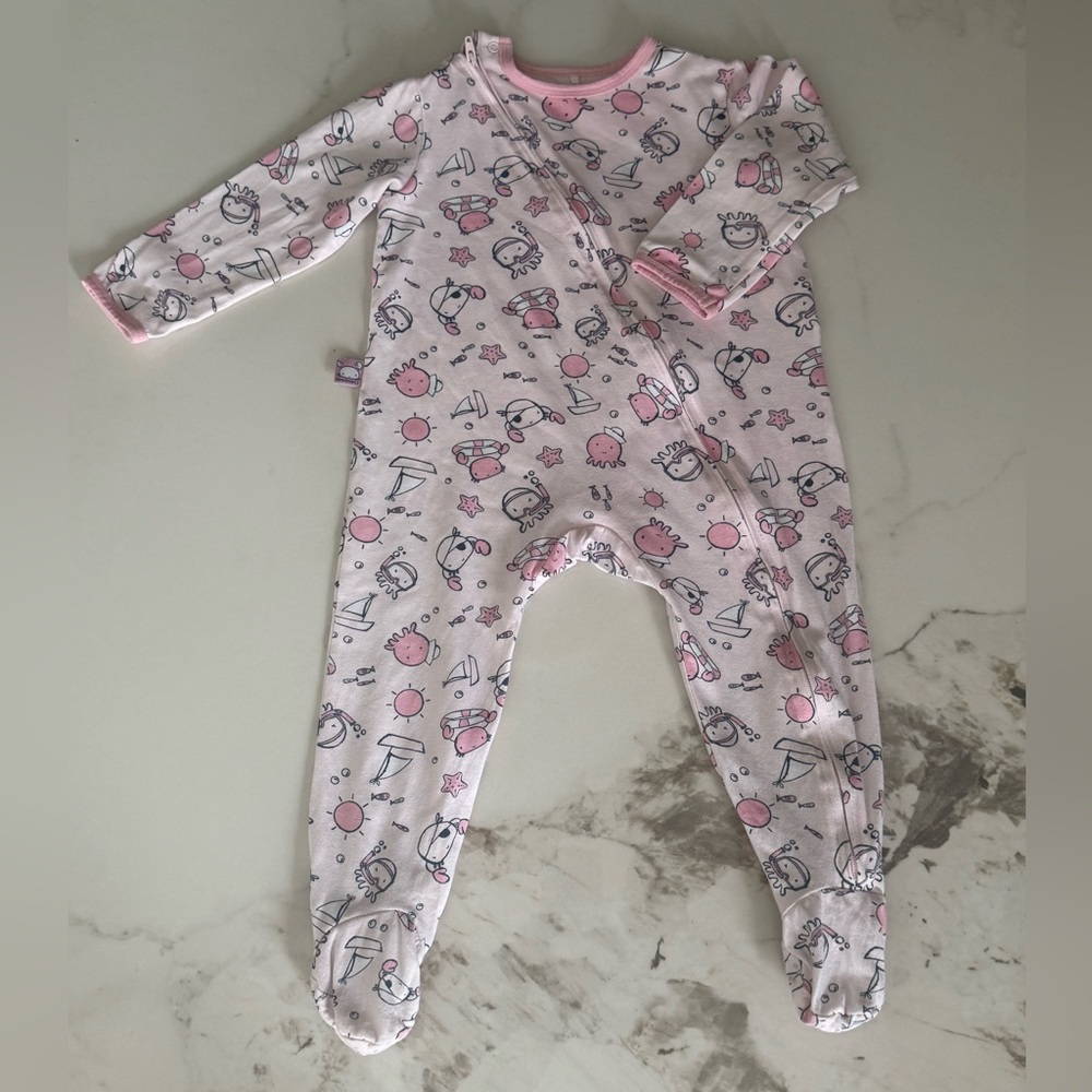 NWTG !!! baboli 12-18 baby girl month Pink Kids One Piece Pajama